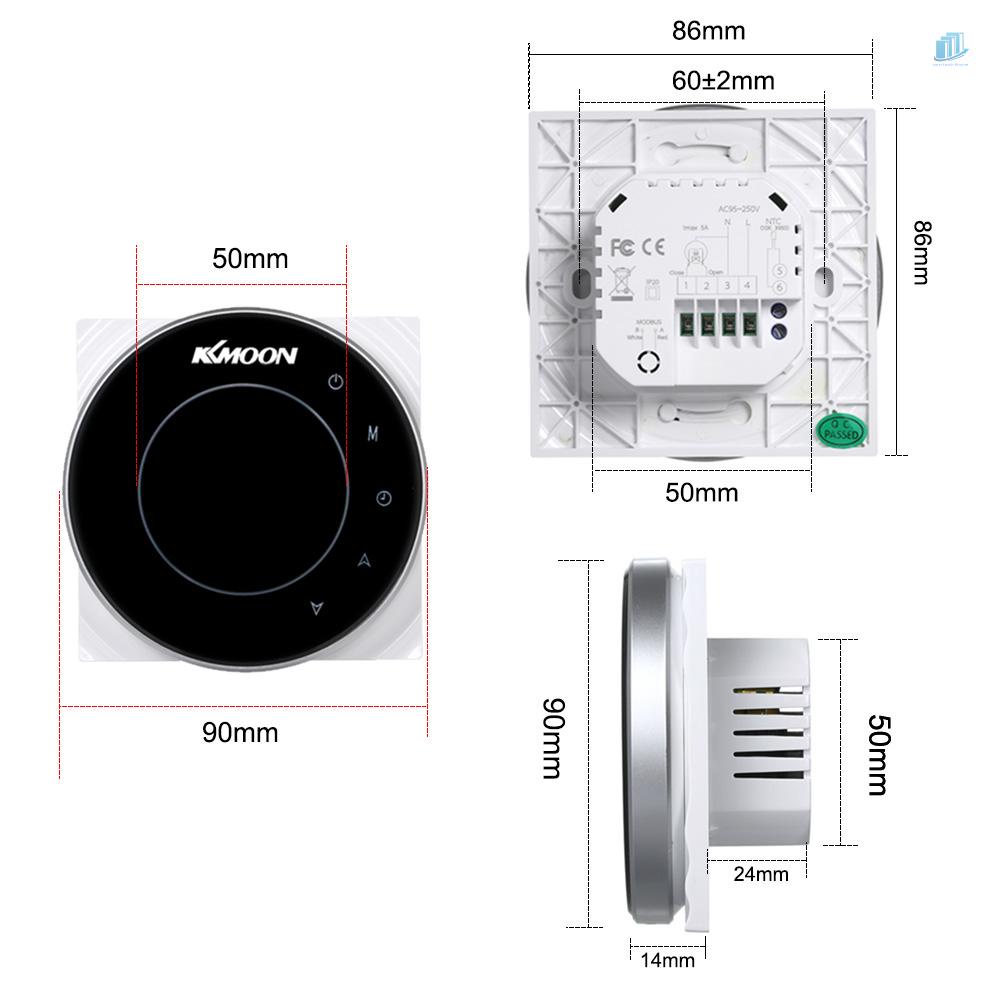 Bộ Điều Khiển Nhiệt Độ Nước Kỹ Thuật Số KKmoon (s2mwvn) AC 95-250V 5A