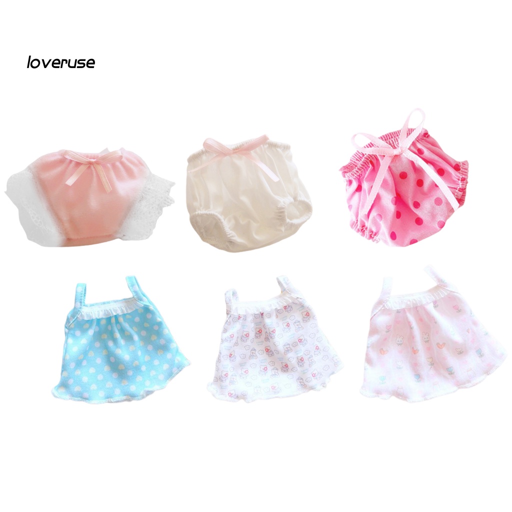 Quần Lót Cho Búp Bê Gấu Trắng Siêu Mềm Thân Thiện Với Môi Trường