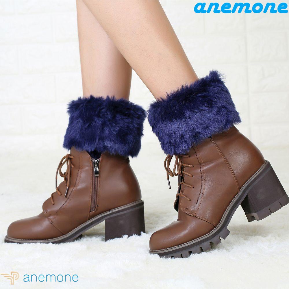 Vớ Len Dệt Kim Mềm Giữ Ấm Chân Thoải Mái Cho Nữ