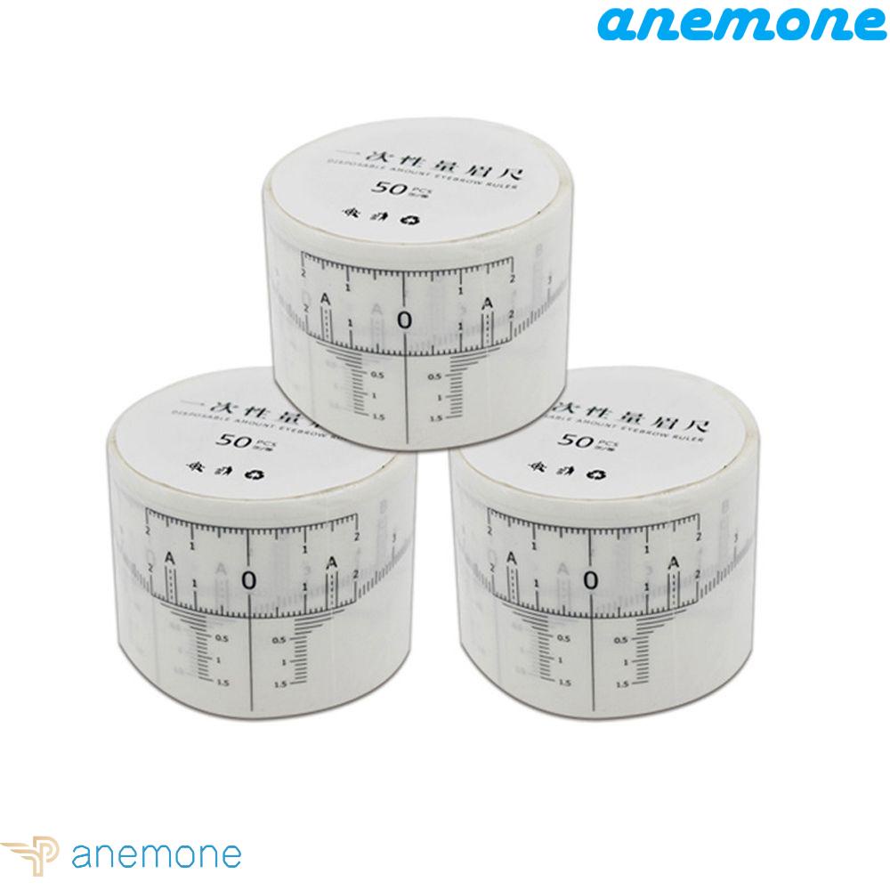 Thước Kẻ Định Hình Lông Mày Bằng Nhựa Có Thể Tái Sử Dụng