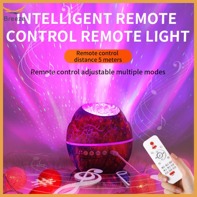 Loa Bluetooth Hình Vỏ Trứng Khủng Long Có Đèn Led Cho Bé