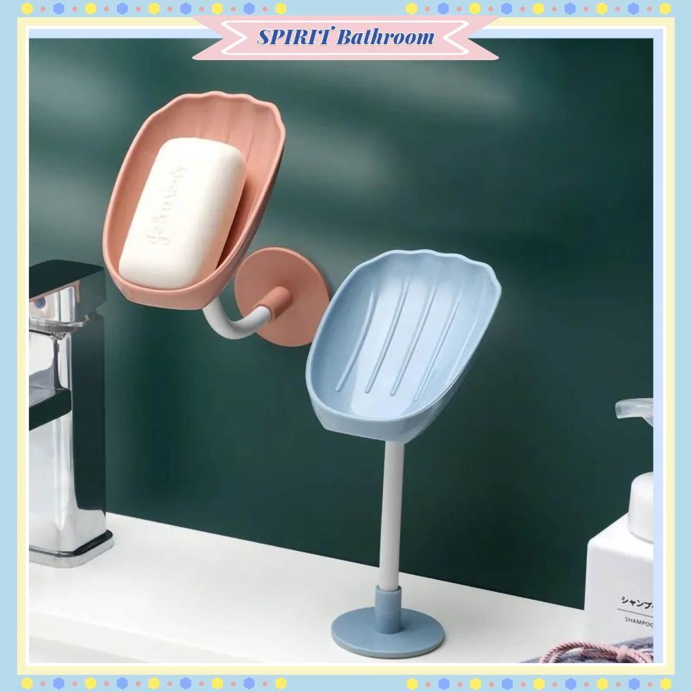 SPIRIT Bathroom Giá đựng xà phòng Không thấm nước Chịu tải mạnh Dễ dàng cất giữ Chất liệu PP Đĩa cho vòi hoa sen