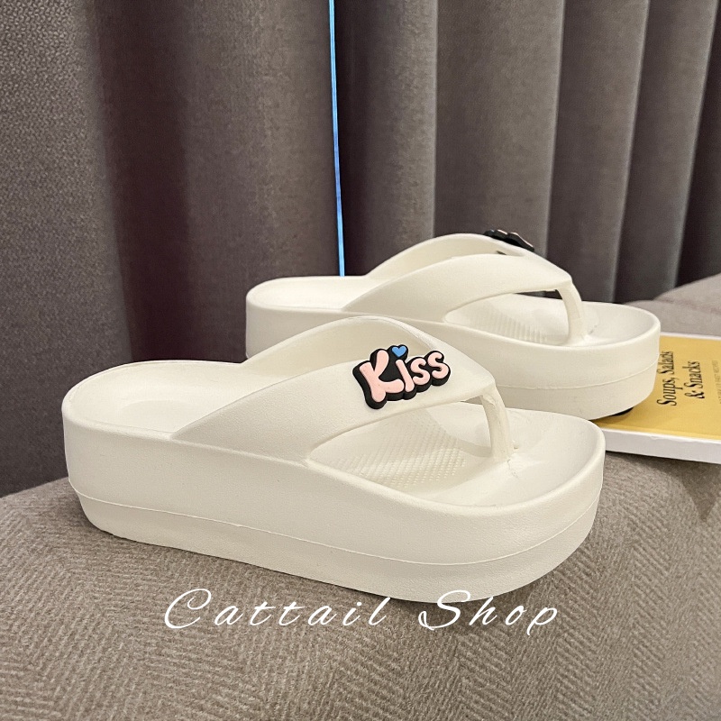 DISHULAN  dép nữ dép bánh mì nữ dép bánh mì nữ Chống Trượt Stylish Hàn Quốc Đẹp Beautiful B29G05A 36Z230909