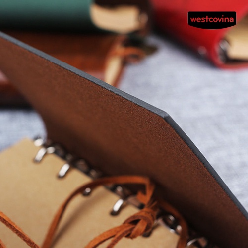 [COD]♪Sổ Tay Bìa Giả Da Họa Tiết Lá Cây Đẹp Mắt Tiện Dụng