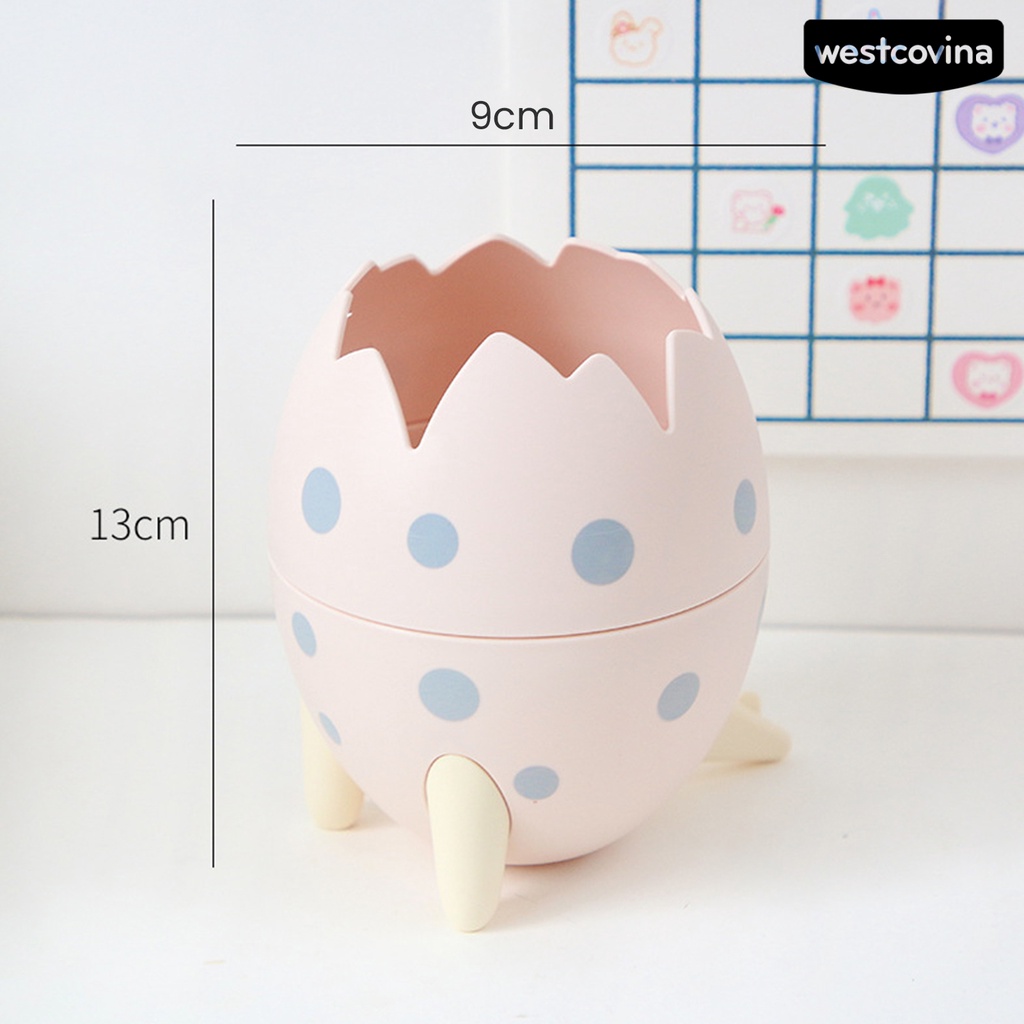 [COD]♪Giá Đỡ Bút Hình Trứng Khủng Long Bằng Nhựa Cỡ Lớn Đáng Yêu Tiện Dụng Cho Gia Đình