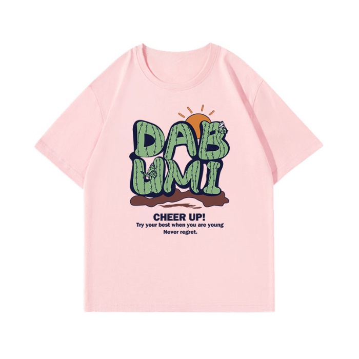 Áo Thun Unisex 100% Cotton Nguyên Chất Ngắn Tay Phong Cách Hàn Quốc Mới NRVP 2023