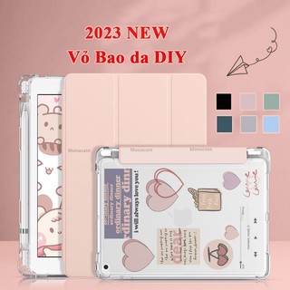 Bao da ipad cho ipad gen 10,pro 11,air5/4 10.9 inch,mini 6,gen 7/8/9 10.2 inch có khe sạc bút