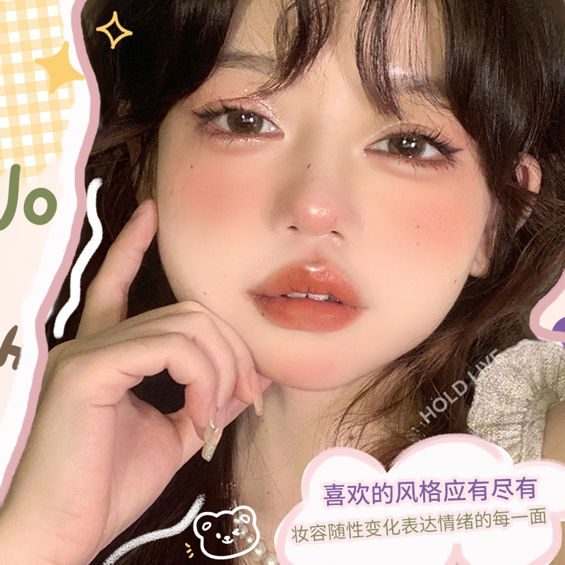 Bảng Phấn Mắt HOLD LIVE Nhiều Màu Sắc Tông Lì / Lấp Lánh Trang Điểm Mắt Khói