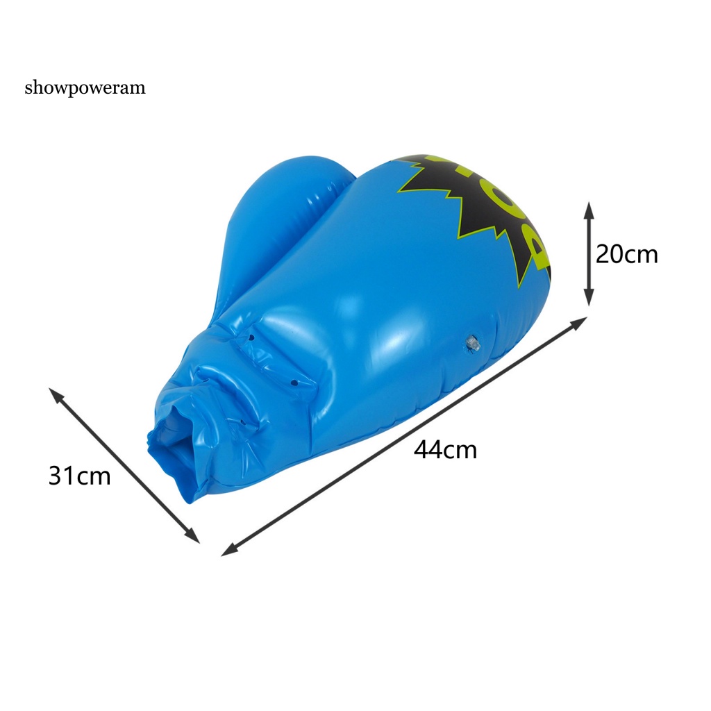 1 Đôi Găng Tay Bơm Hơi Bằng PVC Dày Dặn Dùng Đục Lỗ Trong Nhà Cho Bé