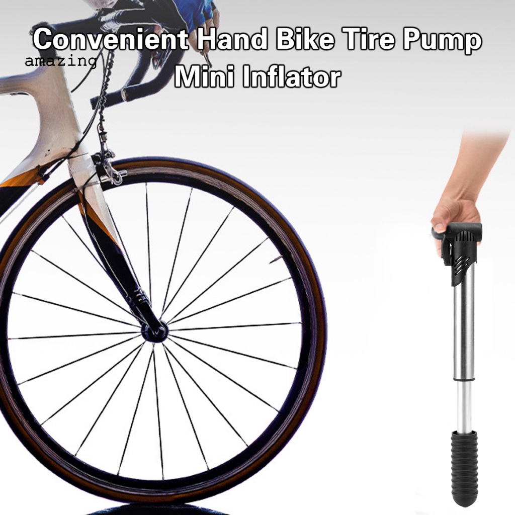 Bơm Hơi Xe Đạp Cầm Tay Bằng Nhôm Chắc Chắn Tiện Dụng