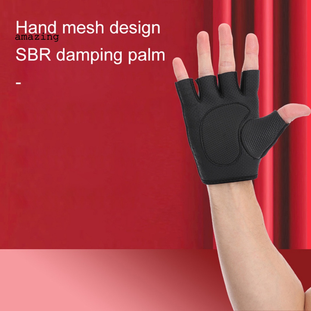 1 Đôi Găng Tay Thể Thao Chống Rách Trọng Lượng Nhẹ Dành Cho Nam Nữ