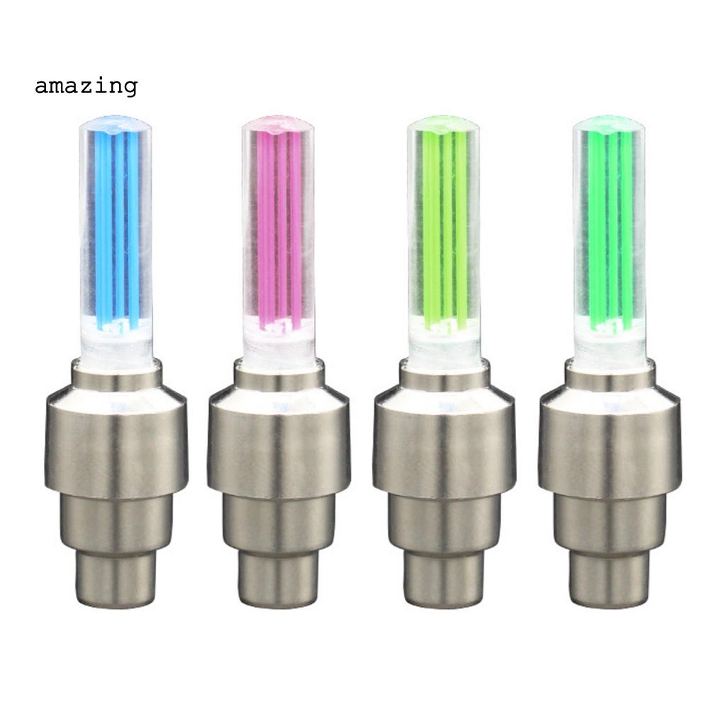 Bộ 2 Van Nhựa PVC Mini Chống Ăn Mòn Gắn Bánh Xe Đạp / Mô Tô