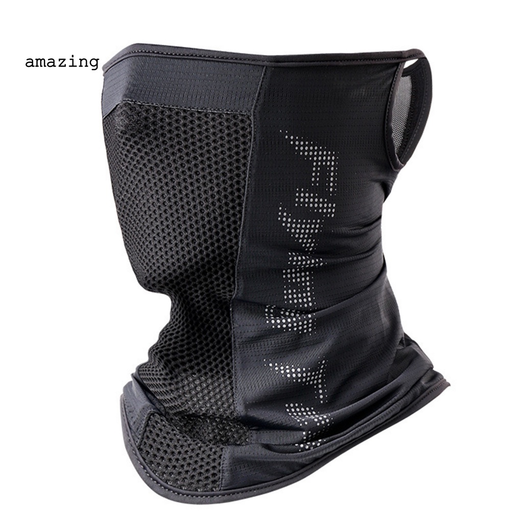 Khăn Choàng Che Mặt Đi Xe Đạp Mềm Mại Màu Đen / Tím Dành Cho Nam Nữ