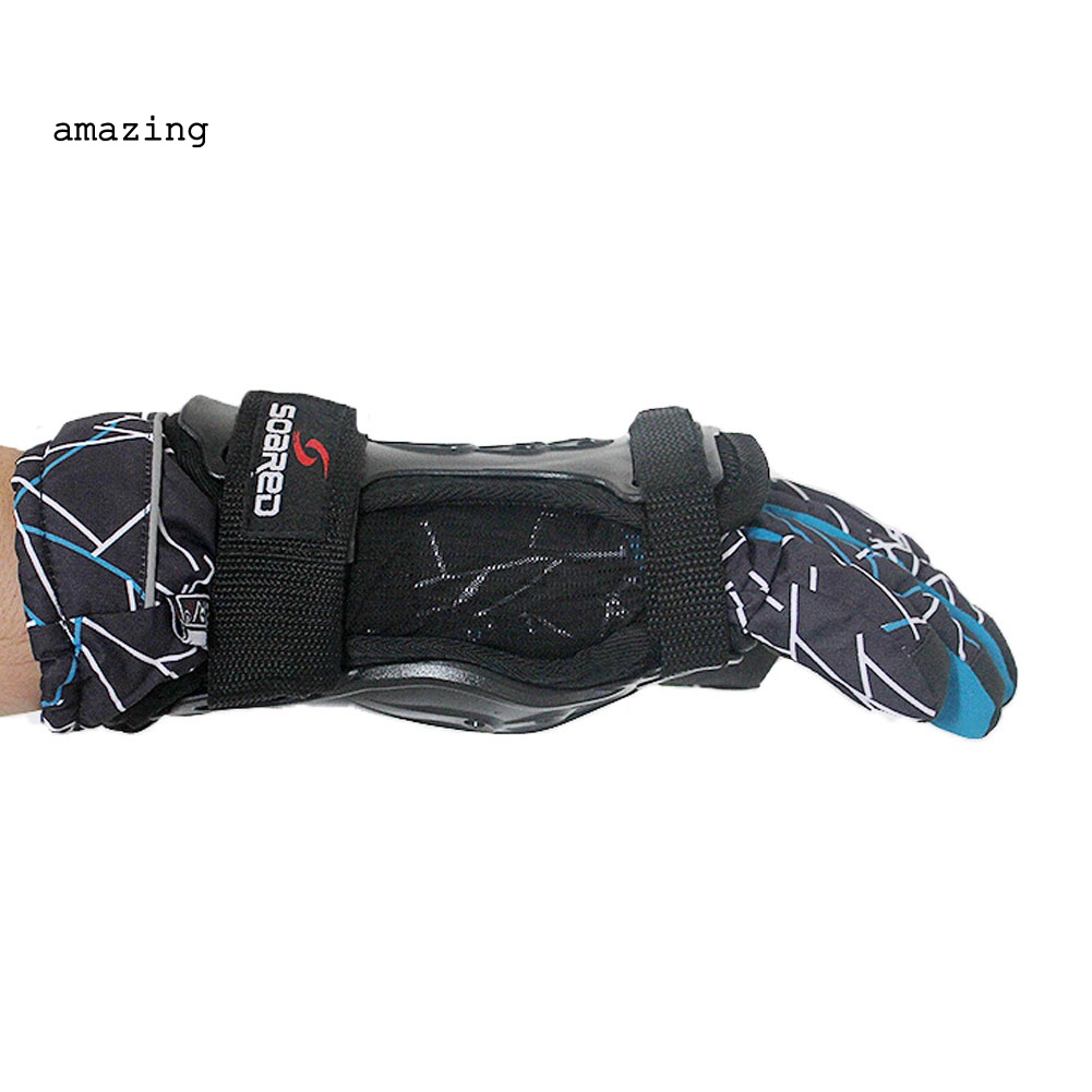 Set 2 Đai Quấn Bảo Vệ Cổ Tay Có Thể Điều Chỉnh Hỗ Trợ Trượt Tuyết