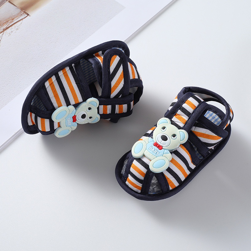 Bộ Khung Đồ Chơi Cho Bé❤Xăng đan Siêu Nhẹ In Họa Tiết Hoạt Hình Thời Trang Mùa Hè Cho Bé 0-12 Tháng Tuổi