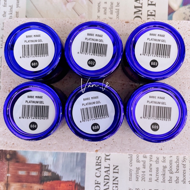 Gel vẽ nhũ siêu sáng cao cấp Barbie trang trí móng Siêu Sale