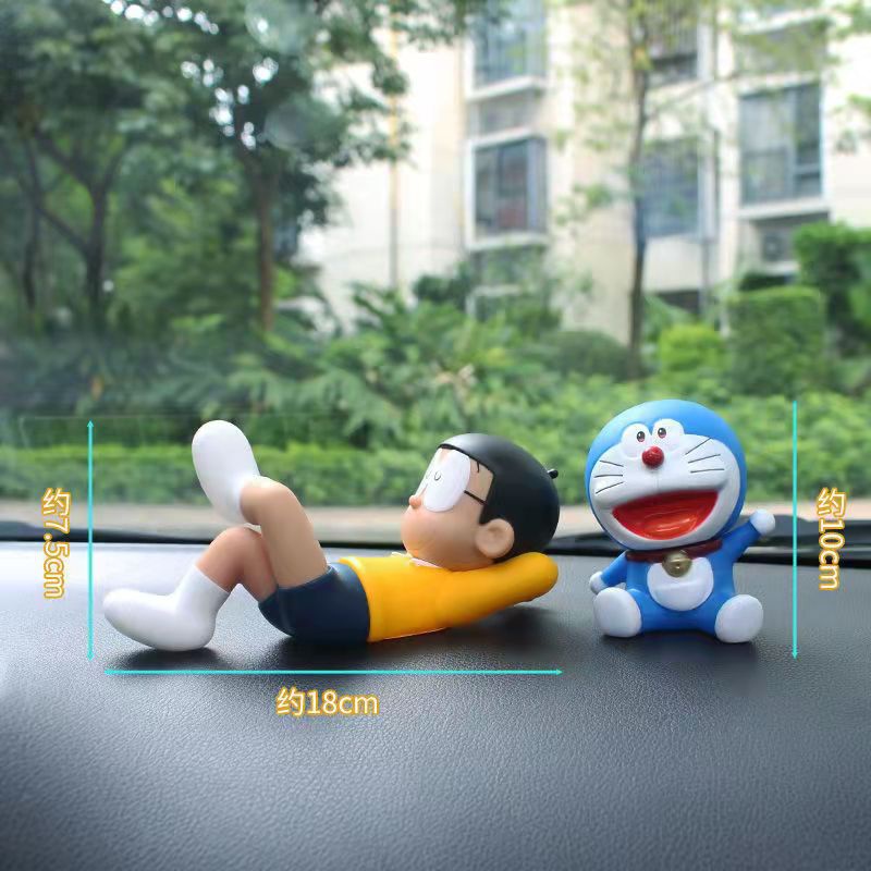 Mô Hình Nhân Vật Nobita Và Nobita Trong Phim Hoạt Hình Doraemon 9KGN Trang Trí Xe Hơi