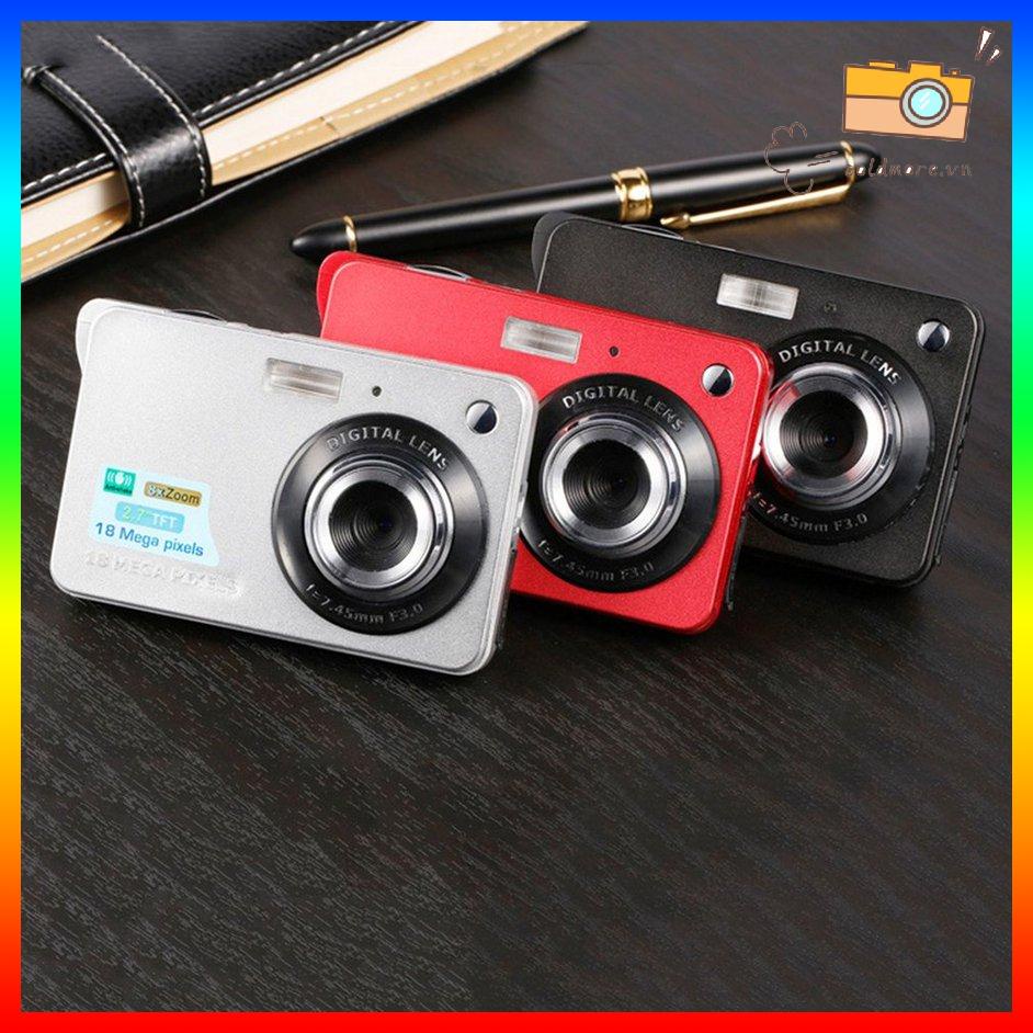 Màn hình LCD TFT 2,7 inch Máy ảnh kỹ thuật số chống rung 18MP 720P 8x Zoom HD