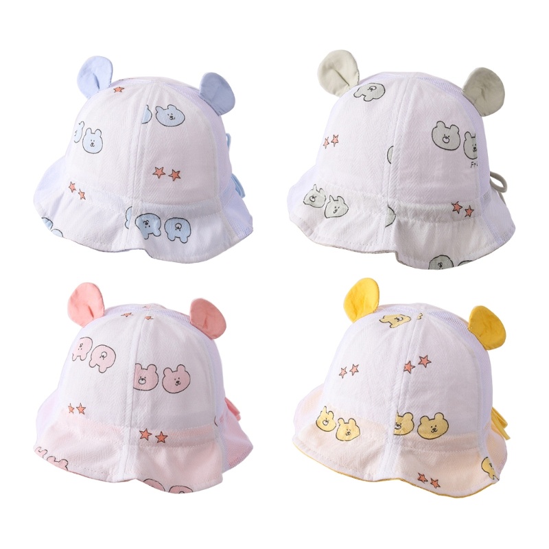 Nón Lưỡi Trai Phối Lưới In Họa Tiết Hoạt Hình Dễ Thương Thời Trang Xuân Hè Cho Bé Trai Và Gái Từ 3-12 Tuổi