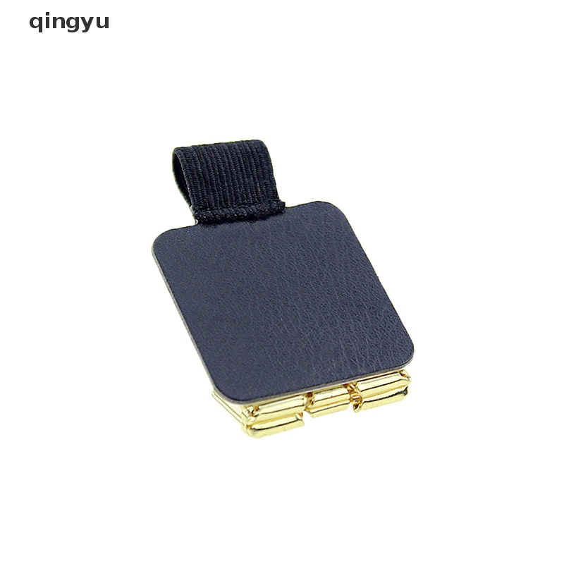 Kẹp Giữ Bút Tự Dính Bằng Da Co Giãn Tiện Dụng