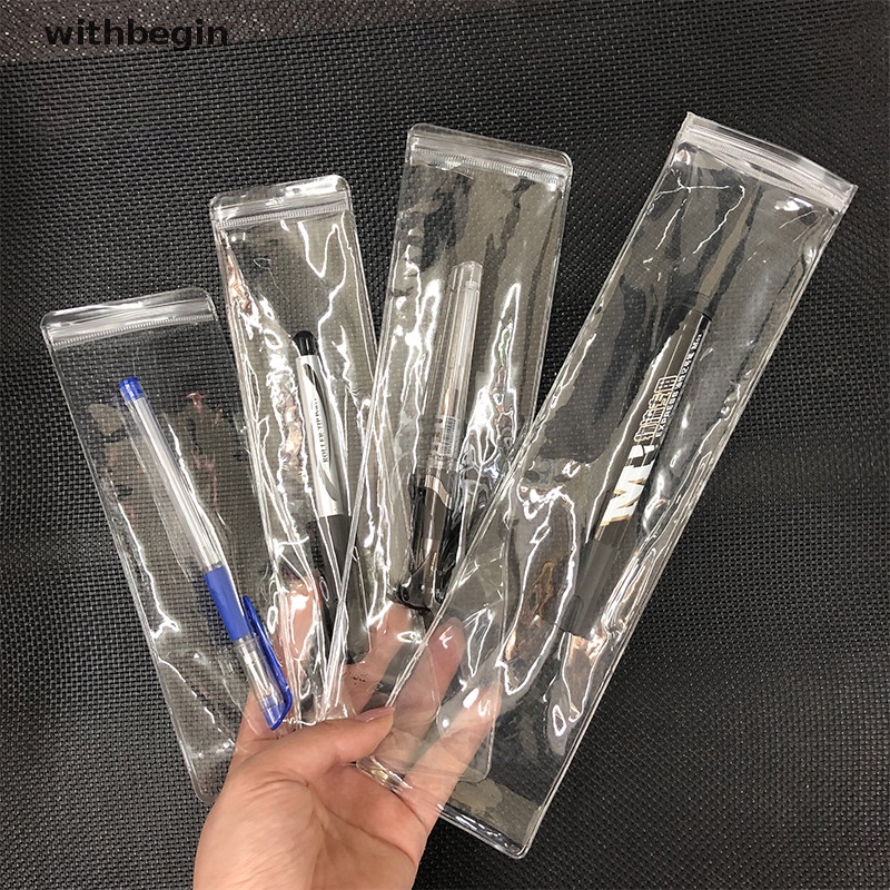 Bộ 11 Túi Đựng Đồng Hồ / Trang Sức Bằng PVC Có Khóa Kéo Chống Bụi