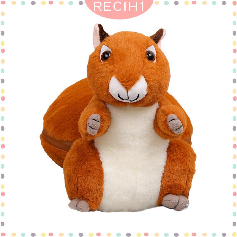 Đồ chơi nhồi bông Hình Chú Sóc Dễ Thương Trang Trí Phòng Khách / Xe Hơi