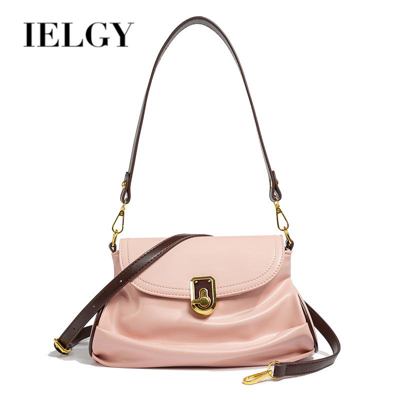 Ielgy Túi đeo dưới cánh tay Thời Trang Đơn Giản Kết Cấu Cao Đa Màu Sắc niche Phù Hợp Với Bánh Bao