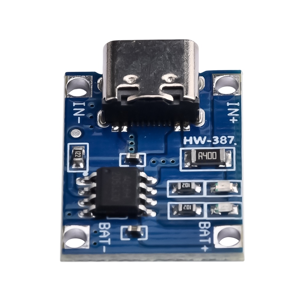 RIRIHI Bảng mạch sạc pin lithium 18650 TP4056 DC4.5V-5.5V chuyên dụng