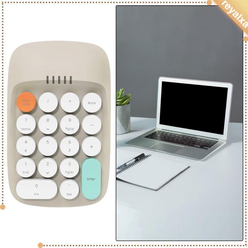 Bàn Phím Số Mini 18 Phím Không Gây Tiếng Ồn Siêu Bền Tiện Dụng Cho Laptop