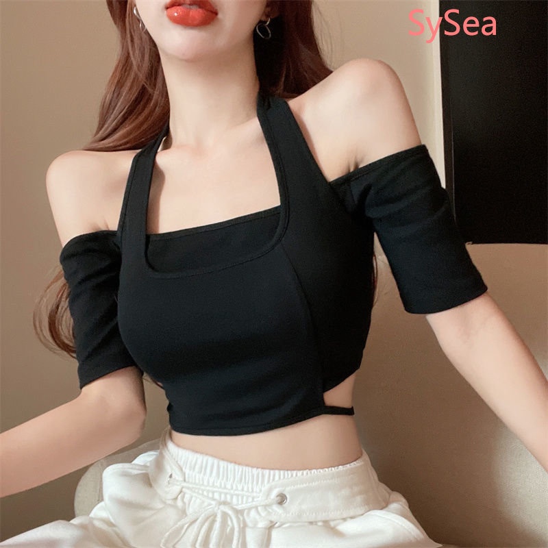 Áo Kiểu Hàn Quốc Dáng Ôm Thời Trang Mùa Hè Quyến Rũ Cho Nữ