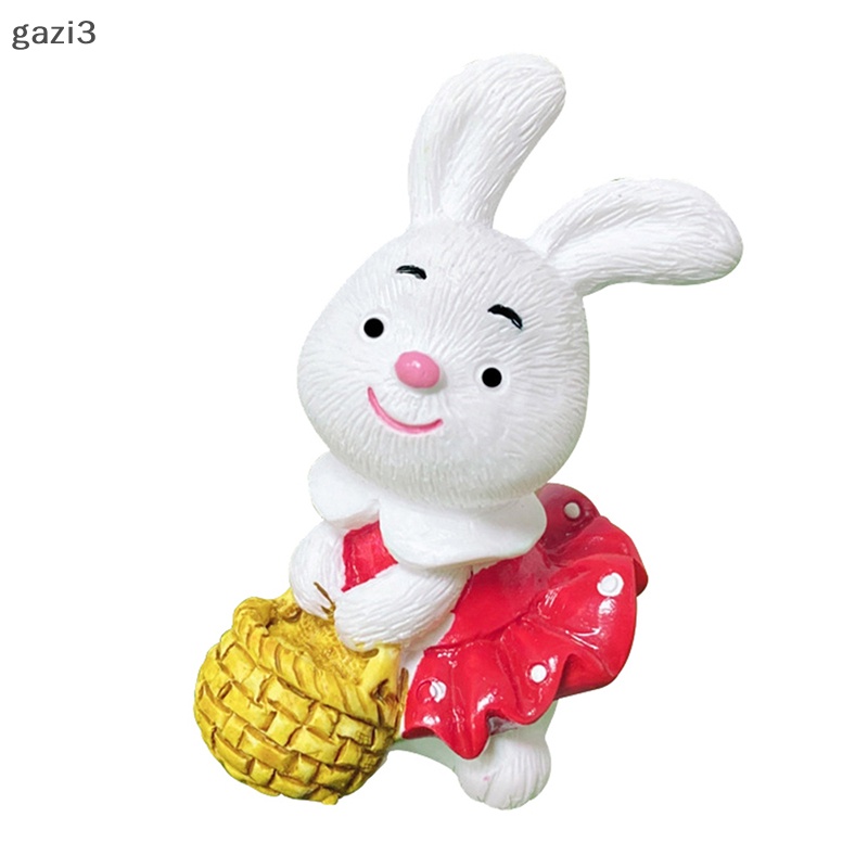 Mô Hình Chú Thỏ Mini Dùng Trang Trí Sân Vườn / Để Bàn