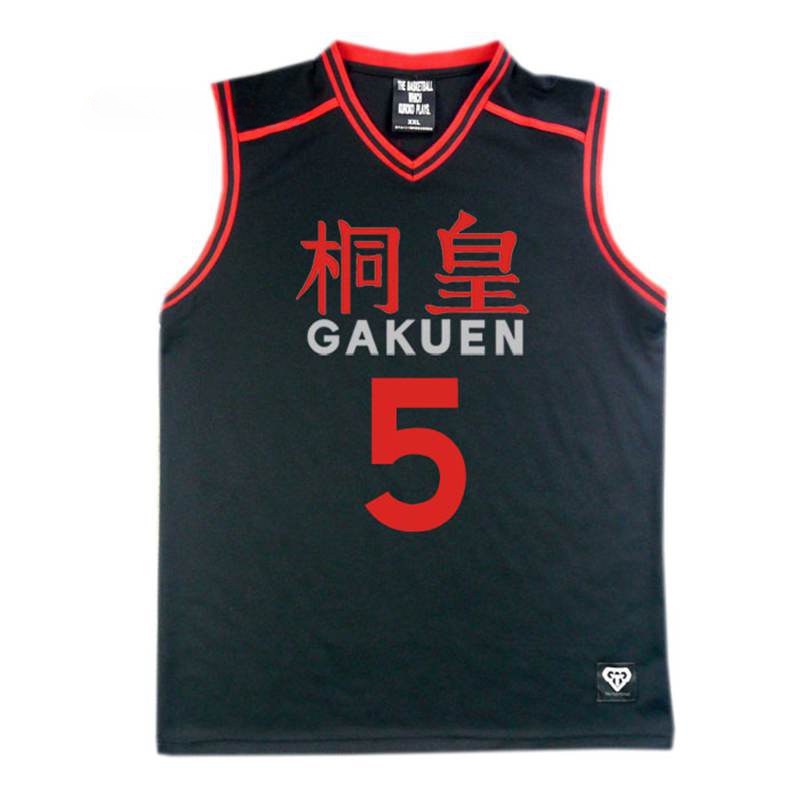 Set Đồ Thể Thao Hóa Trang Nhân Vật Anime Kuroko No Basket Basuke
