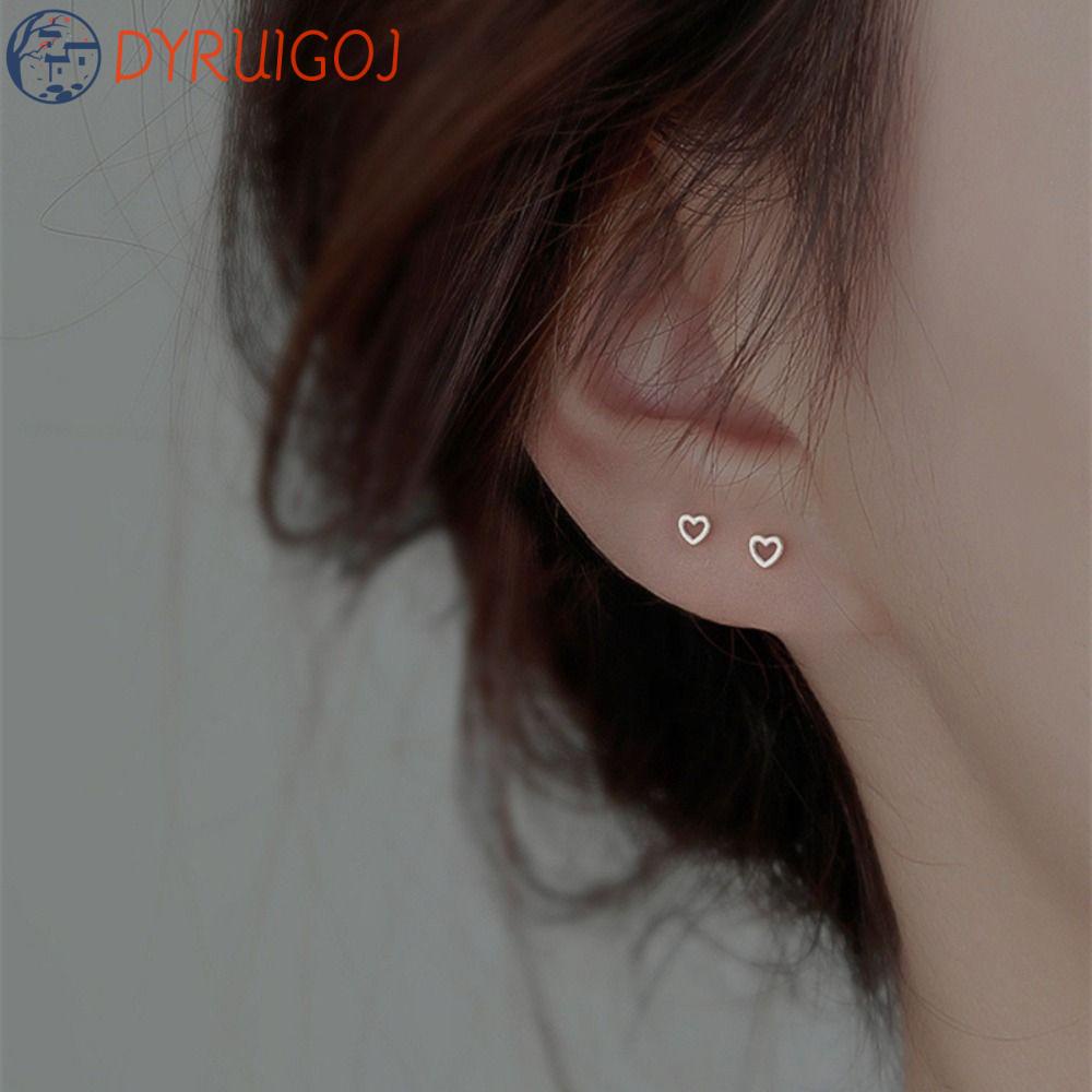 Đôi Khuyên Tai Đính Đá Phong Cách Thời Trang Hàn Quốc