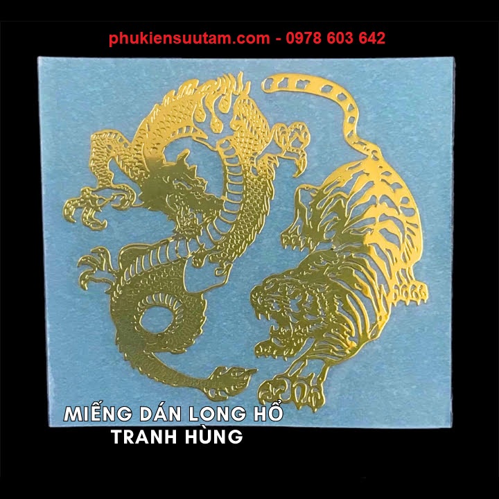 Miếng Dán Hình Long Hổ Tranh Hùng - SP006186