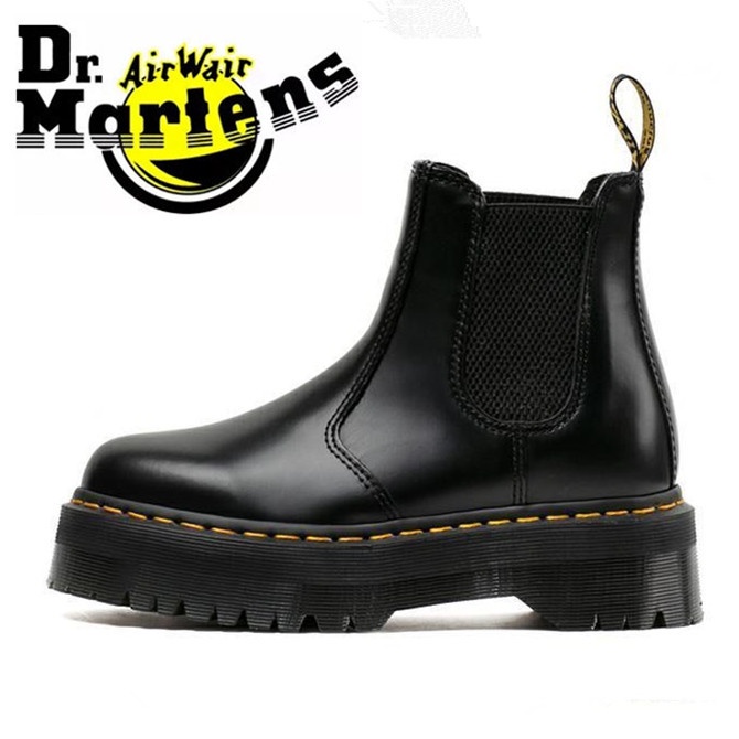 Hàng Có Sẵn Plus Size Dr... Giày Boot Martin Cá Tính Thời Trang Theo Phong Cách Anh Dành Cho Nữ Giày Bốt Martin Da Thật Đế Dày Cổ Cao Đến Mắt Cá Thời Trang Cho Nữ