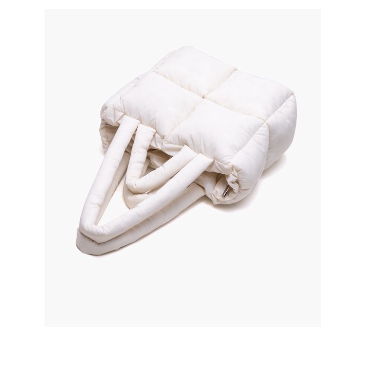 Ielgy Túi Tote Hình Vuông Bằng Cotton Mềm Mại Phong Cách Âu Mỹ Cho Nữ