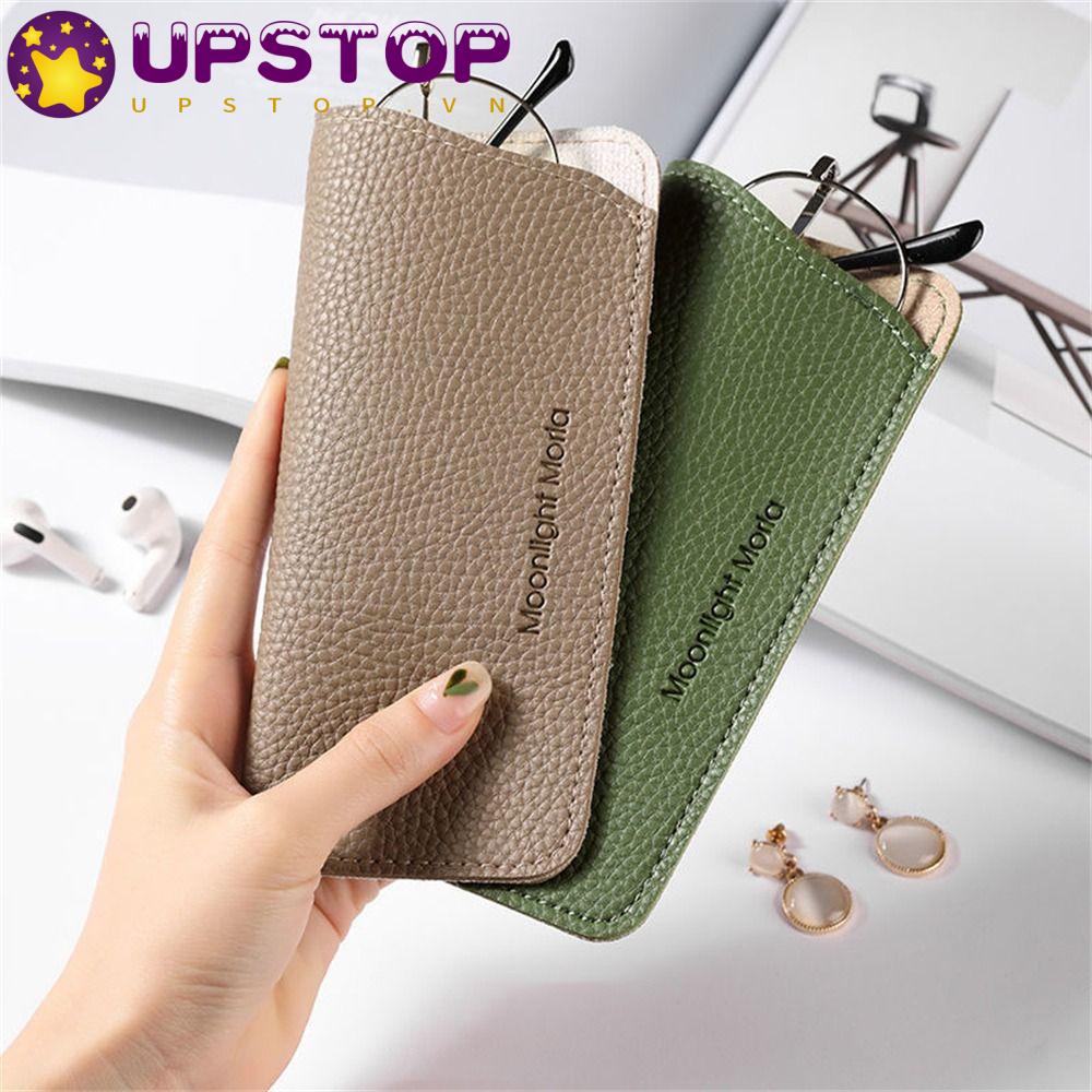 Túi Da PU Đựng Mắt Kính Đọc Sách Tiện Lợi