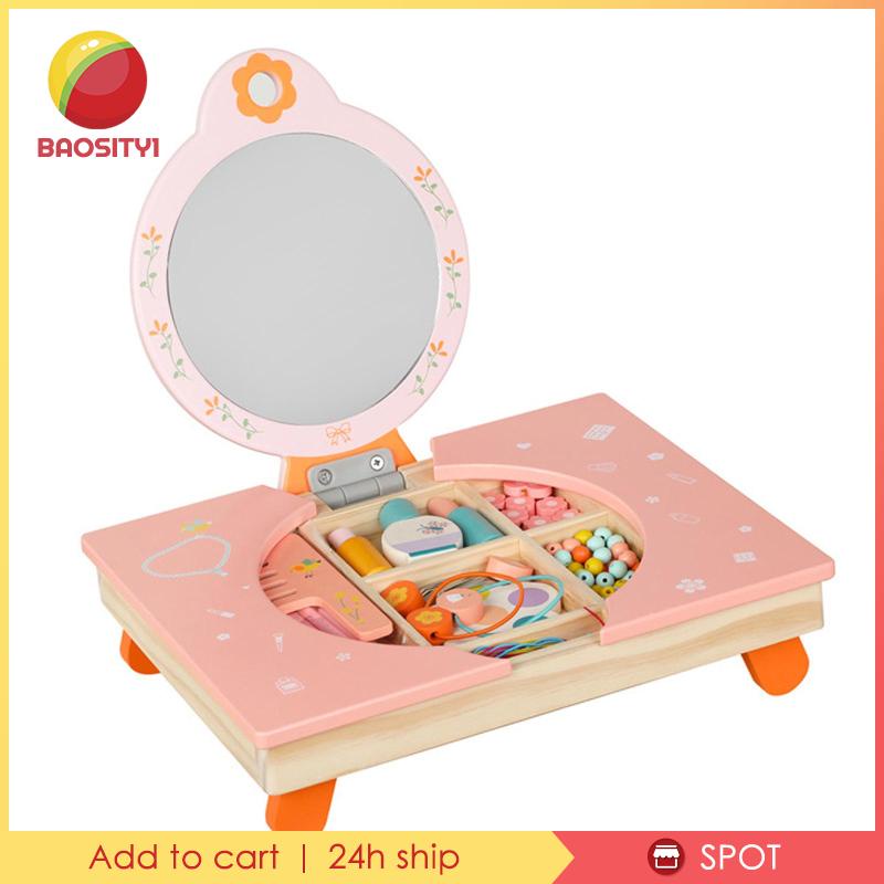 [Baosity1] Đồ Chơi Trang Điểm Để Bàn Trang Điểm Cho Bé Gái Quà Tặng Sinh Nhật