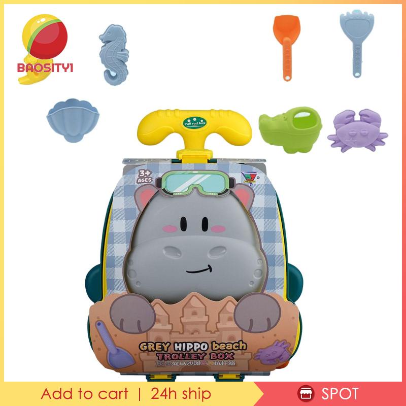 [Baosity1] Đồ Chơi Cát Cho Bé Chơi Khi Đi Biển / Du Lịch