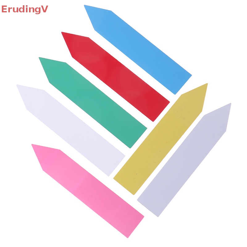 Bộ 100 Thẻ Nhựa Đánh Dấu Cây Trồng Kích Thước 10x2cm Tiện Dụng Cho Sân Vườn