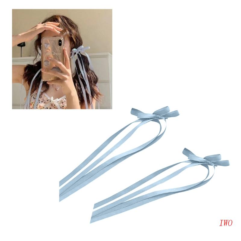 Kẹp Tóc Nơ Ruy Băng Thời Trang