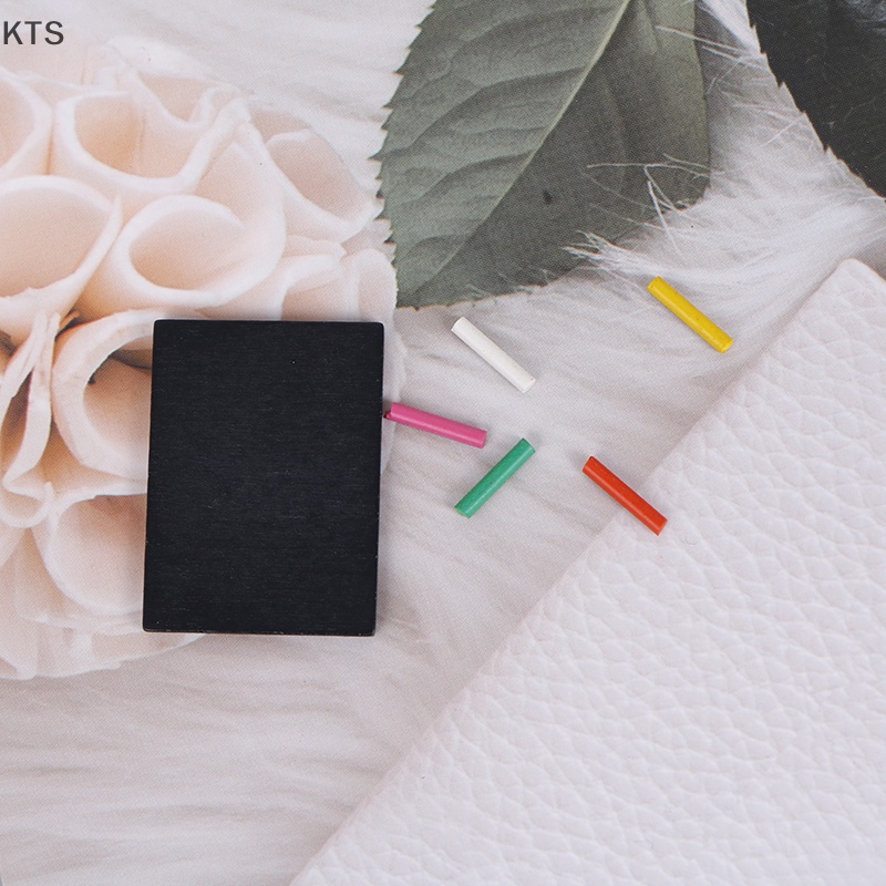 1 Bộ Bảng Đen Viết Phấn Mini Trang Trí Nhà Búp Bê KTS