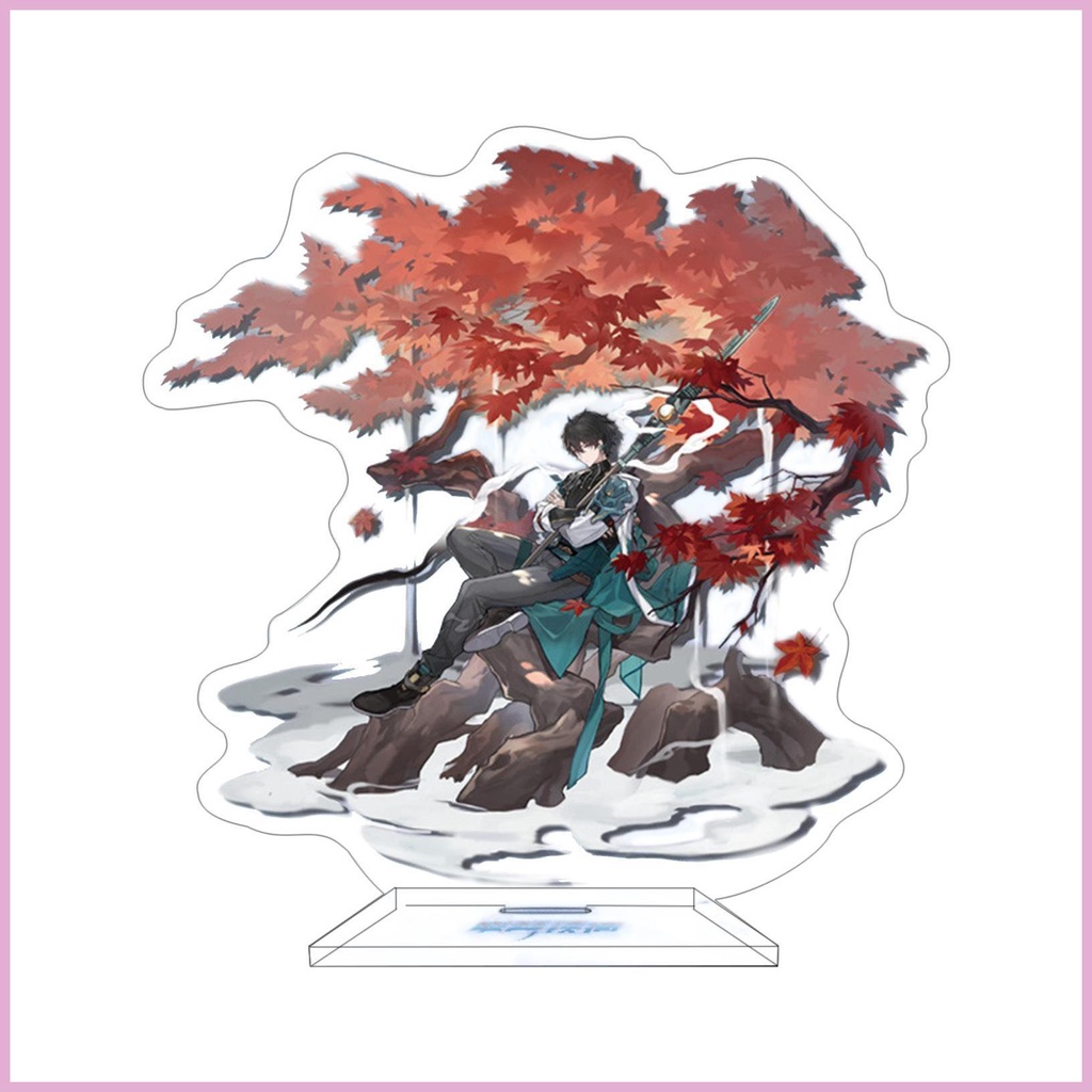 Biển Hiệu Anime 16cm Alan Esta Bailu Bronya Danheng Màu Đen Bằng Acrylic