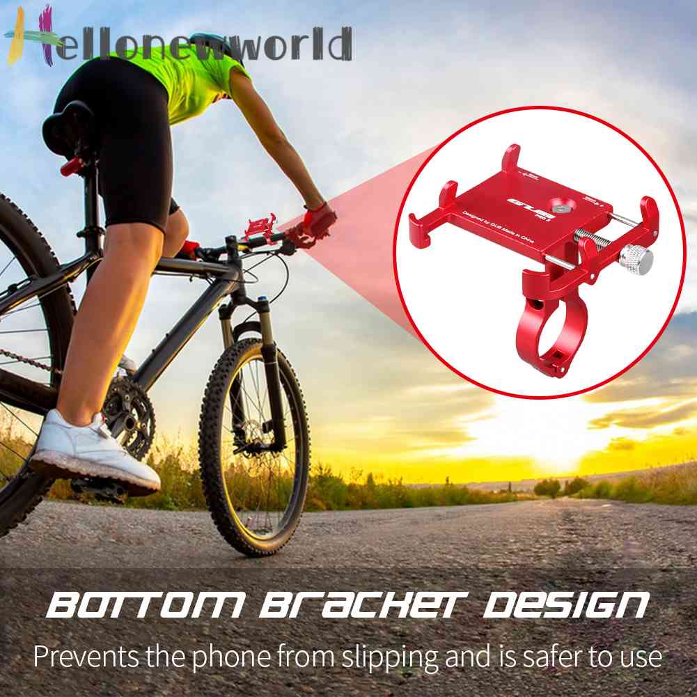 Gub Giá Đỡ Điện Thoại Bằng Hợp Kim Nhôm Gắn Tay Lái Xe Đạp