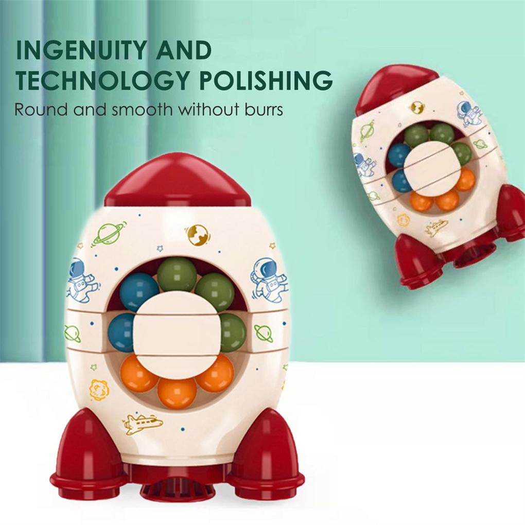 (runbu) Đồ Chơi Khối Lập Phương Nhỏ Xoay Bằng Hạt Xoay Giảm Căng Thẳng Cho Thanh Thiếu Niên Du Lịch Thông Minh