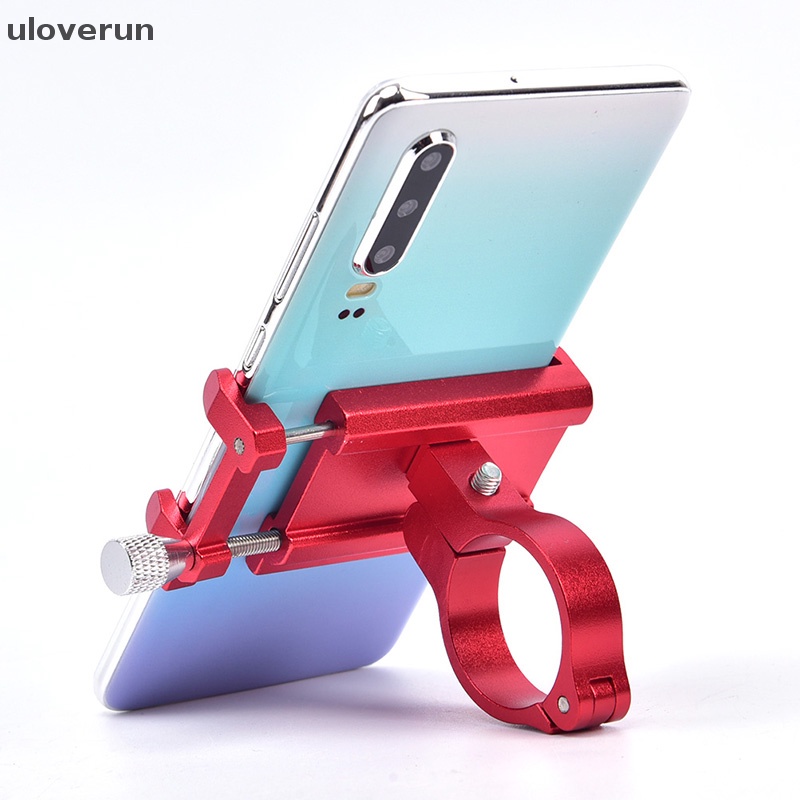 1 Giá Đỡ Điện Thoại Bằng Hợp Kim Nhôm Gắn Tay Lái Xe Đạp Tiện Dụng