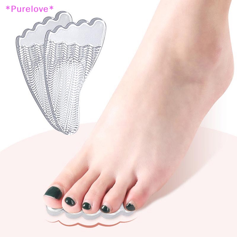 1 Cặp Miếng Lót Giày Bằng Silicone Chống Trượt Tiện Lợi