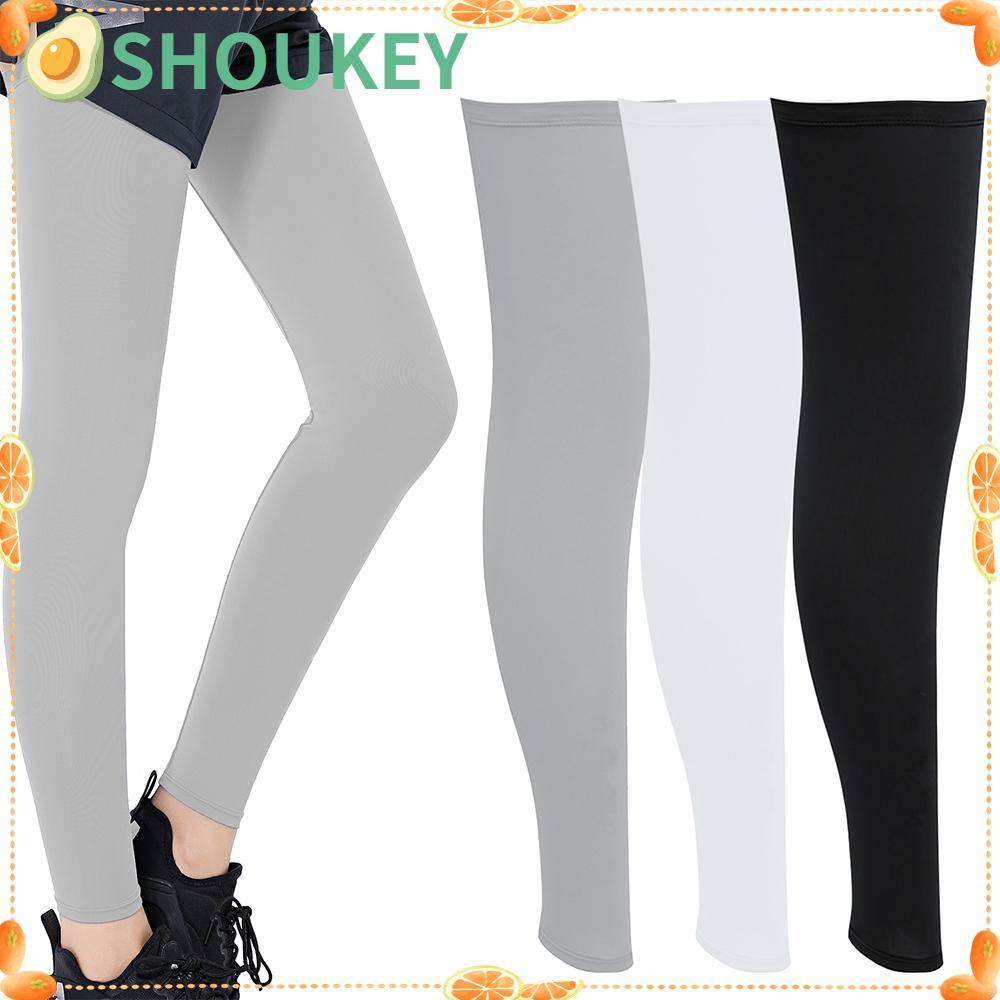 SHOUHOU 1 Cặp Găng Ống Chân Dài Thể Thao Bóng Rổ Bóng Đá Thời Trang Mùa Hè Năng Động Đa Chức Năng
