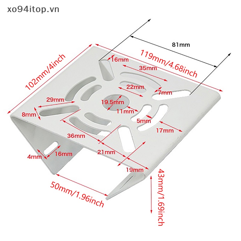 Bộ Chuyển Đổi Gậy Đứng Đa Năng Kèm 2 Vòng Đệm Gắn Tường