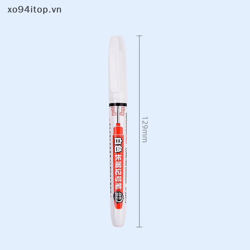 Bút Lông Đánh Dấu Lỗ Dài 20MM Màu Trắng Đa Năng Trang Trí Nhà Tắm